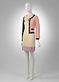 Dress, Moschino Couture (Italian, founded 1983), wool, cotton, silk, metal, Italian