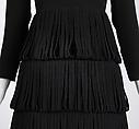 Dress, Pierre Cardin (French (born Italy), San Biagio di Callalta 1922–2020 Neuilly), wool, silk, metal, French