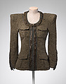 Jacket, House of Balmain  French, wool, metal, French