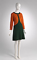 Dress, Mary Quant (British, London 1936–2023 Surrey), wool, metal, British