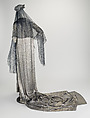 Evening ensemble, House of Lanvin (French, founded 1889), silk, metallic thread, French