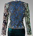 Ensemble, Gianni Versace (Italian, founded 1978), (a) silk, glass; (b) silk, Italian