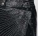 Ensemble, Gianni Versace (Italian, founded 1978), metal, silk, glass, Italian