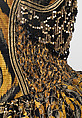 Ensemble, Gianni Versace (Italian, founded 1978), (a) silk, glass, metal; (b) silk; (c) leather, silk, glass, metal, Italian