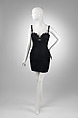 Dress, Gianni Versace (Italian, founded 1978), wool, silk, metal, glass, Italian