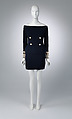 Ensemble, Gianni Versace (Italian, founded 1978), (a) wool, silk, glass, synthetic, metal; (b) wool, silk, Italian