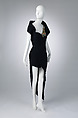 Dress, Gianni Versace (Italian, founded 1978), wool, metal, glass, Italian