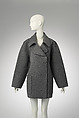 Coat, Maison Margiela (French, founded 1988), (a) wool; (b) metal, French