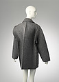 Coat, Maison Margiela (French, founded 1988), (a) wool; (b) metal, French