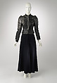 Ensemble, Maison Margiela (French, founded 1988), (a) leather, metal, (b) wool, (c) leather, metal, French