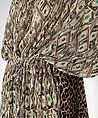 Ensemble, House of Balenciaga (French, founded 1937), (a) polyester, (b, c) polyester, leather, (d, e) metal, (f, g) plastic, metal, French