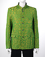 Jacket, Crolla, silk, plastic, British