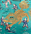 Cheongsam, silk, metallic thread, Chinese