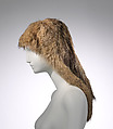 Headpiece, Maison Margiela (French, founded 1988), fur, French