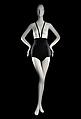 Bathing suit, Rudi Gernreich (American (born Austria), Vienna 1922–1985 Los Angeles, California), wool, elastic, American