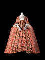 Dress, silk, French