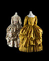 Robe à l'anglaise, silk, French