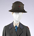 Uniform, (a, b, e) wool, (c) cotton, (d) viscose, French