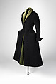 "Mystère", House of Dior (French, founded 1946), wool, silk, French