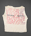 "Rape" T-shirt, Vivienne Westwood  British, cotton, metal, British