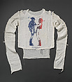 "Two Cowboys" T-shirt, Vivienne Westwood British, cotton, metal, British