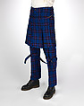 Trousers, Vivienne Westwood (British, 1941–2022), cotton, metal, British