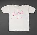 "God Save the Queen" T-shirt, Vivienne Westwood (British, 1941–2022), cotton, British
