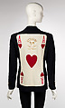Jacket, Moschino Couture (Italian, founded 1983), acetate, nylon, metal, Italian