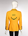 Jacket, Moschino Couture (Italian, founded 1983), acetate, rayon, metal, Italian