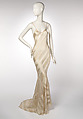 Ensemble, John Galliano (founded 1984), (a) cotton, viscose, rayon, (b) silk, British