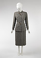 Suit, Gilbert Adrian (American, Naugatuck, Connecticut 1903–1959 Hollywood, California), wool, American