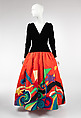 Dress, Yves Saint Laurent (French, founded 1961), silk, French