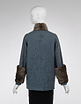 “Scaramouche”, House of Lanvin (French, founded 1889), wool, chinchilla, French