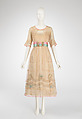 Dress, Lucile Ltd., New York (American, 1910–1932), silk, cotton, American