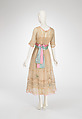Dress, Lucile Ltd., New York (American, 1910–1932), silk, cotton, American