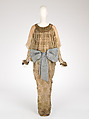 Tea gown, Premet (French, ca. 1911–1932), silk, metal, French