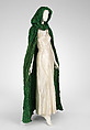 Cape, Schiaparelli (French, founded 1927), silk, French
