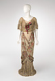 Dress, Beer (French, ca. 1890–1928), silk, metal, crystal, French