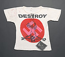 "Destroy" T-shirt, Vivienne Westwood  British, cotton, British