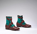 Shoes, Vivienne Westwood  British, leather, cotton, metal, British