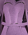 Ensemble, Maison Margiela (French, founded 1988), (a) nylon, plastic, (b) plastic (polyurethane foam, possibly polyethylene), nylon, (c) plastic (possibly polyethylene), metal, (d) silk, (e, f) leather, (g, h) leather, metal, (i) nylon, French