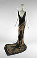 Evening dress, Callot Soeurs (French, active 1895–1937), silk, metal, French
