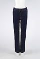 Jeans, Maison Margiela (French, founded 1988), cotton, metal, French