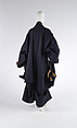 Coat, John Galliano (British, born Gibraltar, 1960), cotton, plastic, British