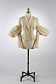 Jacket, John Galliano, wool, nylon, silk, British