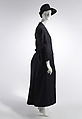 Ensemble, Yohji Yamamoto (Japanese, born Tokyo, 1943), (a) wool, synthetic fiber, cotton, plastic; (b) nylon, (c) wool, synthetic fiber, cotton, Japanese