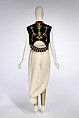 Ensemble, Alexander McQueen (British, founded 1992), (a) viscose, cupro, metal; (b) synthetic fiber, cupro, metal; (c) synthetic fiber, plastic, metal, British