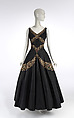 Evening dress, Mainbocher (French and American, founded 1930), silk, French