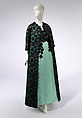Evening ensemble, Ann Lowe (American, Clayton, Alabama 1898–1981 Queens, New York), silk, cotton, American
