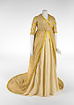dress, cotton, linen, silk, British